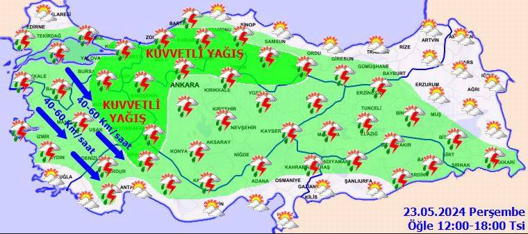 Meteoroloji 8 ilde yaşayanları uyardı! Çok kuvvetli sağanak geliyor - Resim: 22